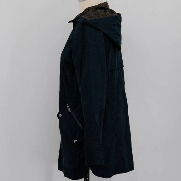 Mo-Ka Green Blue Lightweight Rain Jacket - Picture 2 of 6